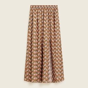 Collection side-slit maxi skirt in Ratti® prism floral (j. crew)